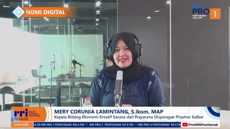 Disporapar Kalbar Dorong Ruang Kreatif Jadi Wadah Generasi Muda Tumbuh Inovatif