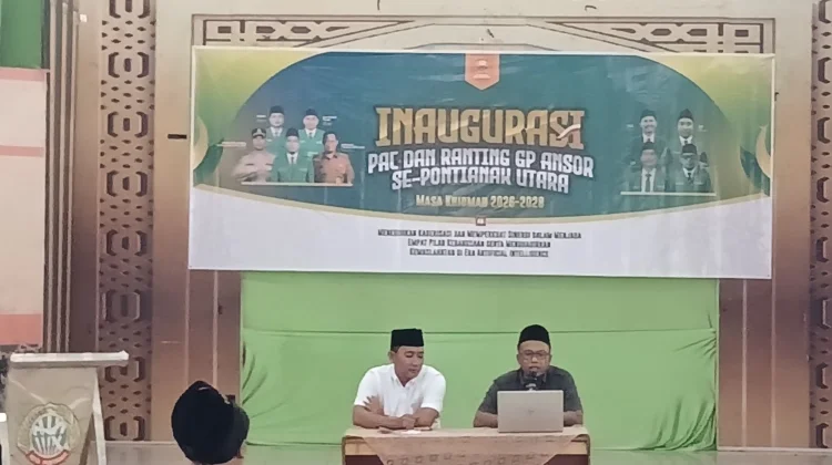 PC GP Anshor Kota Pontianak Gelar Inaugurasi PAC dan Ranting se-Pontianak Utara