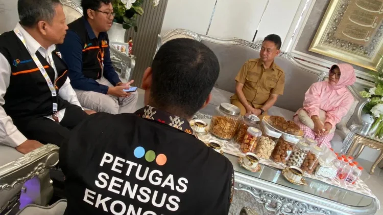 Sensus Ekonomi 2026 Dimulai, Wali Kota Edi Kamtono Ikut Didata