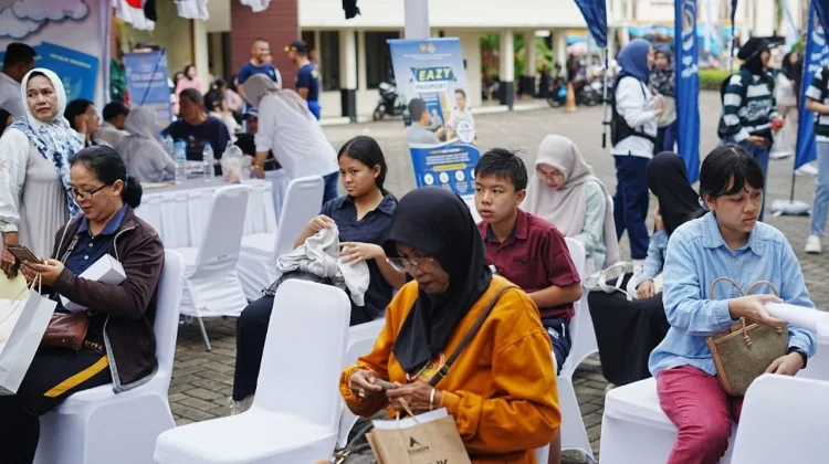 Imigrasi Pontianak Dekatkan Layanan ke Masyarakat lewat Pasporia di CFD