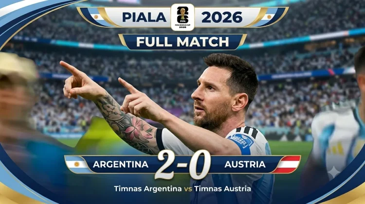 Piala Dunia 2026: Argentina vs Austria 2-0, Messi Melampaui Rekor Miroslav Klose