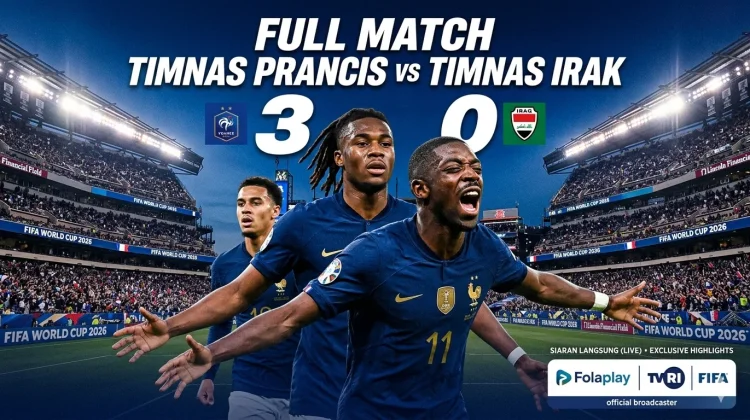 Piala Dunia 2026: Prancis Gilas Irak 3-0, Kylian Mbappe Fantastis