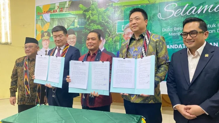 Gubernur Kalbar Teken Kerja Sama Beasiswa dengan Yongzhou Polytechnic Institute