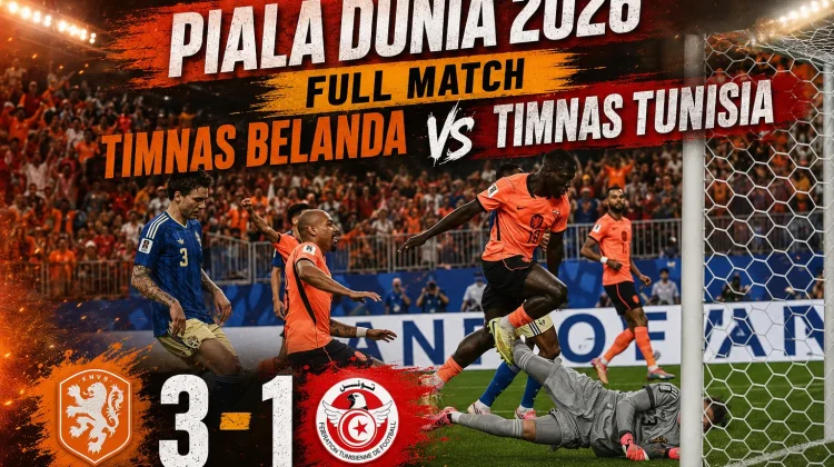 Belanda Tak Terbendung, Tundukkan Tunisia 3-1 dan Melaju sebagai Juara Grup F