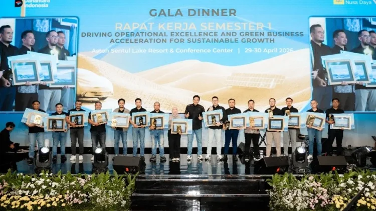 Unit Pelaksana Kalimantan 1 Raih Penghargaan di Raker PLN Nusa Daya Semester I 2026