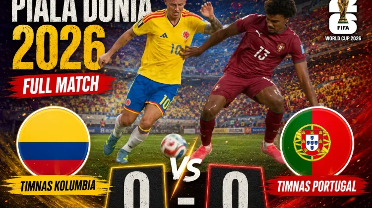 Portugal vs Kolombia 0-0, Bersiap Hadapi Jalur Neraka!