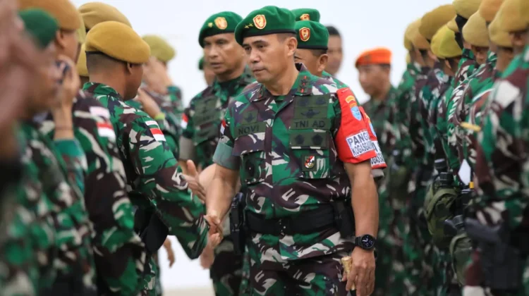 Pangdam Perintahkan Satgas Tutup Celah Jalur Tikus Perbatasan