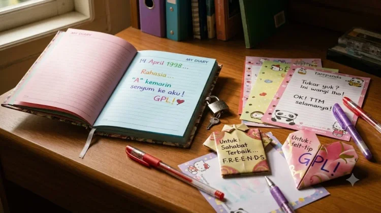 Gembok Rahasia, Lipatan Kertas: Romantisme Cara Komunikasi Jadul yang Bikin Rindu