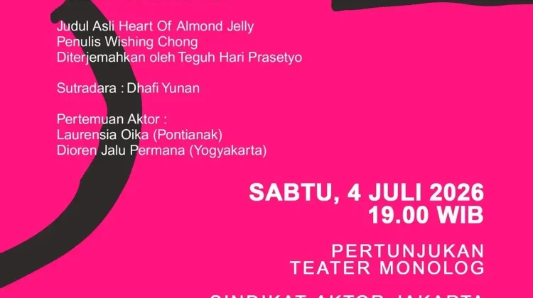 Borneo Theater Fest 2026 Hadir di Pontianak, Catat Jadwal Pertunjukannya!