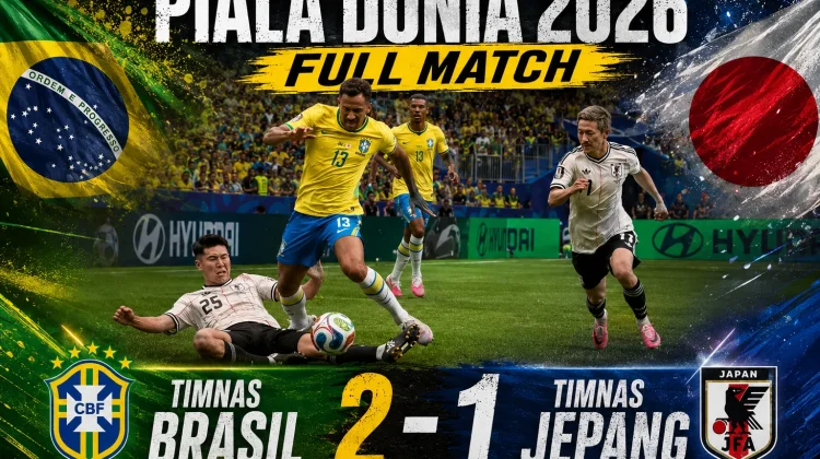 Dramatis! Martinelli Bawa Brasil Bangkit dan Singkirkan Jepang 2-1