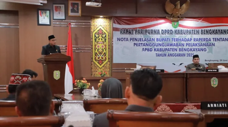 Bupati Bengkayang Sampaikan Nota Pengantar RAPERDA