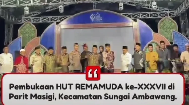 Remamuda XXXVII Jadi Ajang Penguatan Remaja Masjid Kubu Raya
