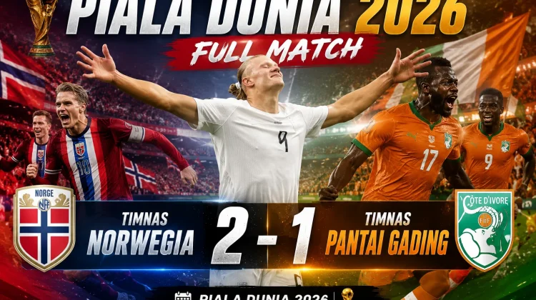 Gol Telat Haaland Bawa Norwegia Tekuk Pantai Gading 2-1