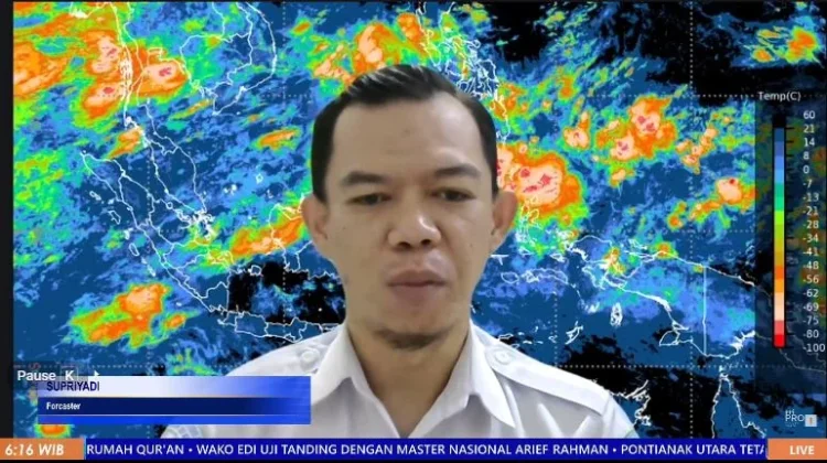 Update Cuaca Rabu, 1 Juli, BMKG: Hujan Ringan Masih Berpotensi Guyur Kalbar