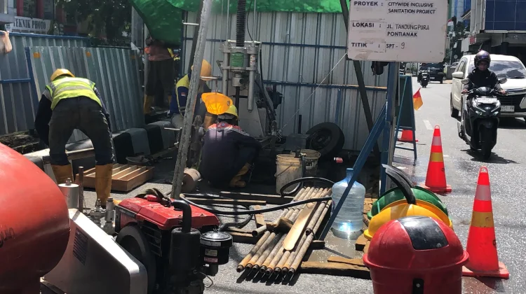 Pemkot Lakukan Pengujian Konstruksi Tanah untuk Pembangunan SPAL-DT