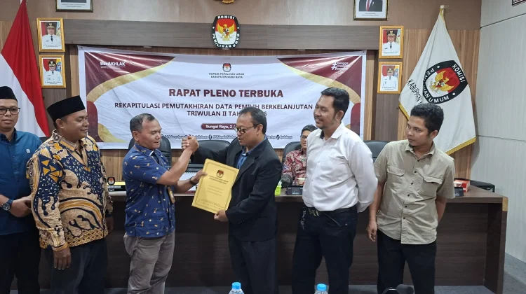 Data Pemilih Kubu Raya Naik 2.823 Pemilih