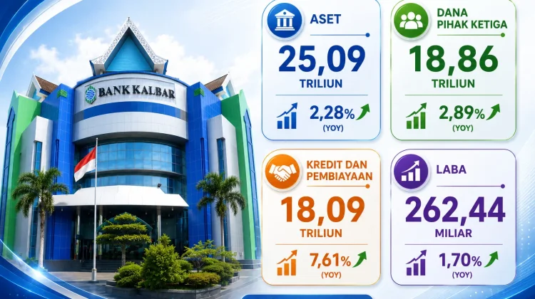 Bank Kalbar Tetap Dipercaya dan Terus Bertumbuh, di tengah Tantangan Ekonomi