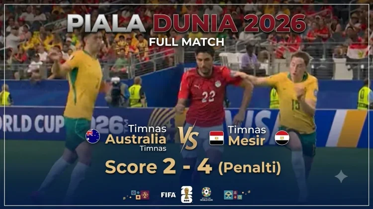 Singkirkan Australia lewat Adu Penalti, Mesir Ukir Sejarah Lolos ke 16 Besar!