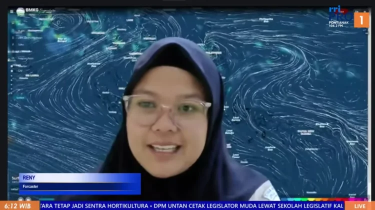 Prakiraan Cuaca Kalbar Minggu, 5 Juli 2026, BMKG: Tingkatkan Waspada Karhutla