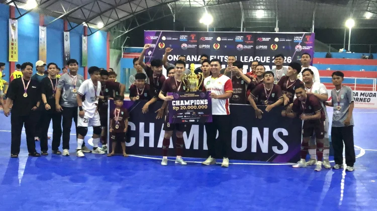 RR FC Keluar Sebagai Juara Pontianak Futsal League 2026