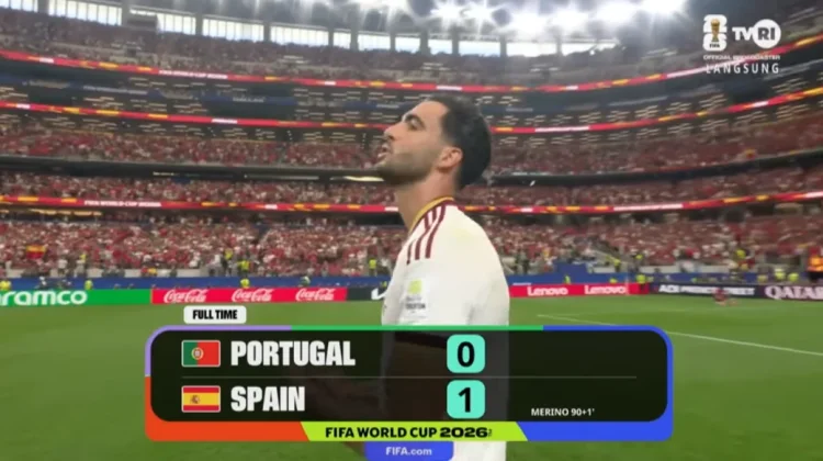 Spanyol Depak Portugal 1-0 dari Piala Dunia 2026