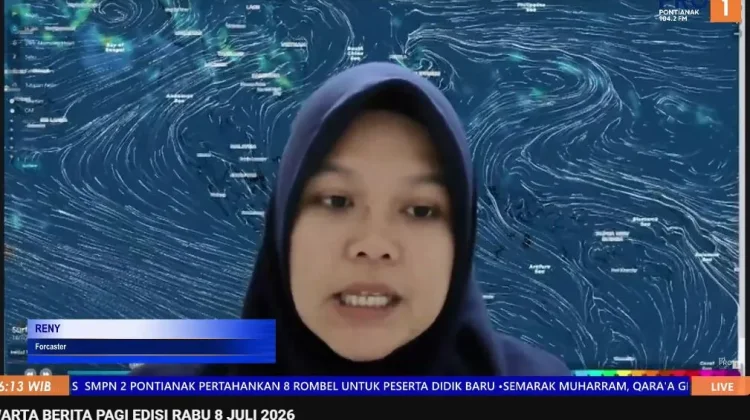 Prakiraan Cuaca 6 Juli 2026, BMKG: Kalbar Didominasi Cerah, Waspada Karhutla