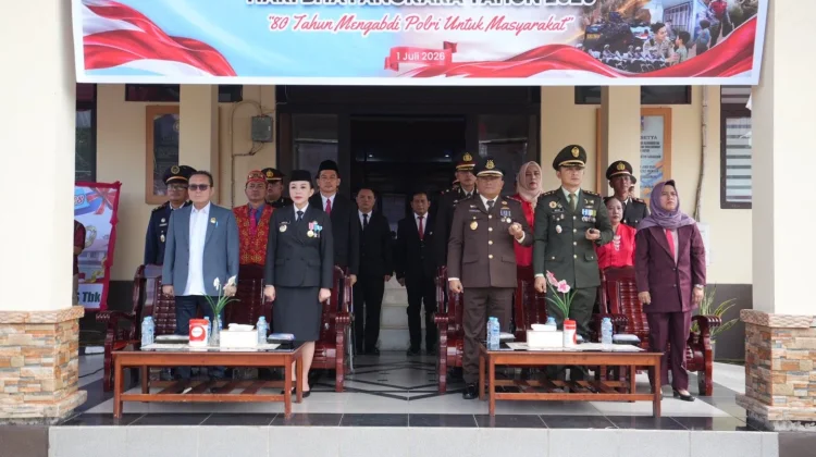 Semarak HUT Ke-80 Bhayangkara, Karolin Apresiasi Peran Vital Kepolisian di Daerah