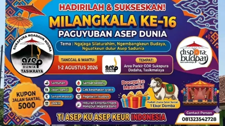 Milangkala Ke-16 Paguyuban Asep Dunia Siap Satukan Warga Asep Seluruh Indonesia