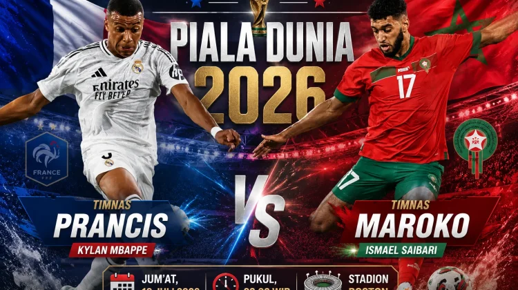 Perebutan Tiket Semifinal yang Membara, Prancis vs Maroko Saling Jegal!