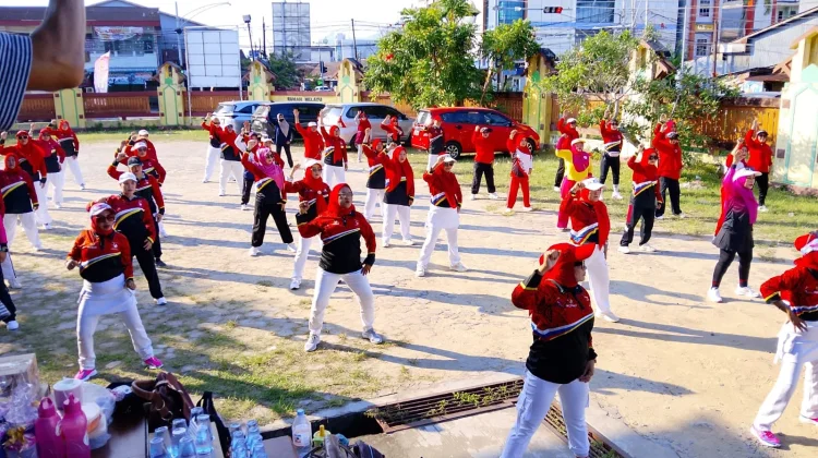 Porpi Kalbar Gelar Lomba Senam Forprov II di Singkawang, Diikuti 8 Daerah