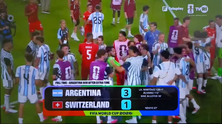 Jinakkan Swiss 3-1, Argentina Melaju ke Semifinal Piala Dunia 2026