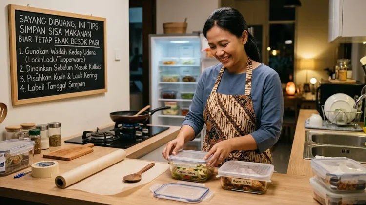 Sayang Dibuang, Ini Tips Simpan Sisa Makanan Biar Tetap Enak Besok Pagi