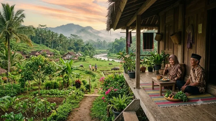 Seni Hidup Lambat (Slow Living) yang Sudah Lama Dipraktikkan di Kampung Halaman