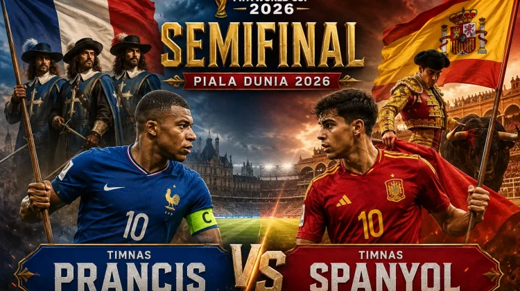 Semifinal Piala Dunia 2026: Prancis Diunggulkan Redam Spanyol 2-1
