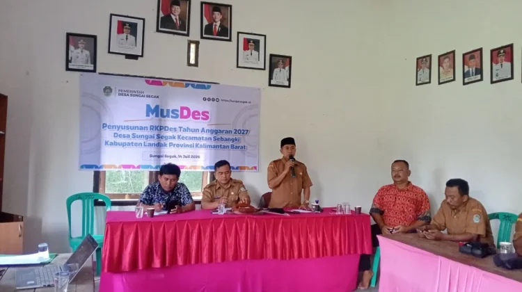MusDes Pembentukan Tim Penyusun RKPDes 2027 Desa Sungai Segak