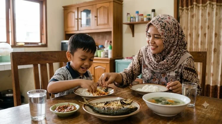 Mitos vs Fakta: Benarkah Rajin Makan Ikan Otomatis Bikin Anak Jenius?