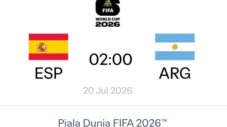 Menanti Epilog Baru Sejarah Langka Argentina vs Spanyol
