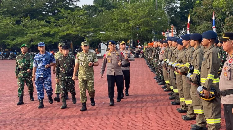 Kubu Raya Perkuat Kesiapsiagaan Hadapi Karhutla Bersama TNI-Polri