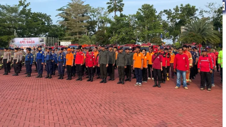 Kubu Raya Perkuat Kesiapsiagaan Hadapi Karhutla Bersama TNI-Polri