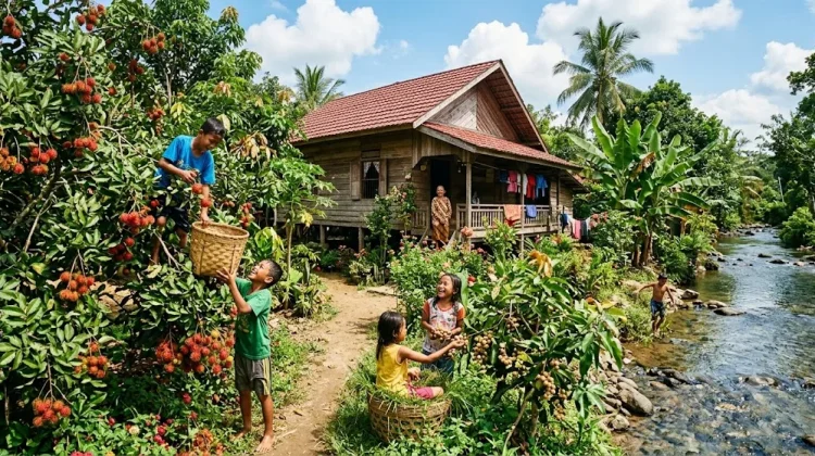 Cerita Libur Sekolah di Rumah Nenek: Mandi di Sungai hingga Berburu Buah Musiman