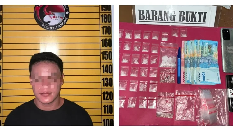 Lagi, Satresnarkoba Polres Landak Tangkap Pengedar Sabu
