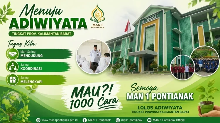 Adiwiyata Tingkat Kalbar, Sholihin: MAN 1 Pontianak Matangkan Persiapan