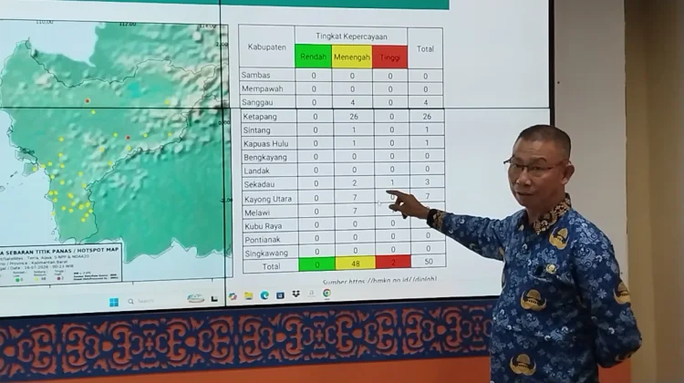 BPBD Kalbar Minta Verifikasi Lahan Diduga Karhutla di Area Perkebunan