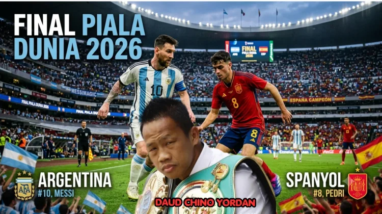 Final Piala Dunia 2026, Daud Chino Yordan: Dominasi Matador atau Magis Messi?