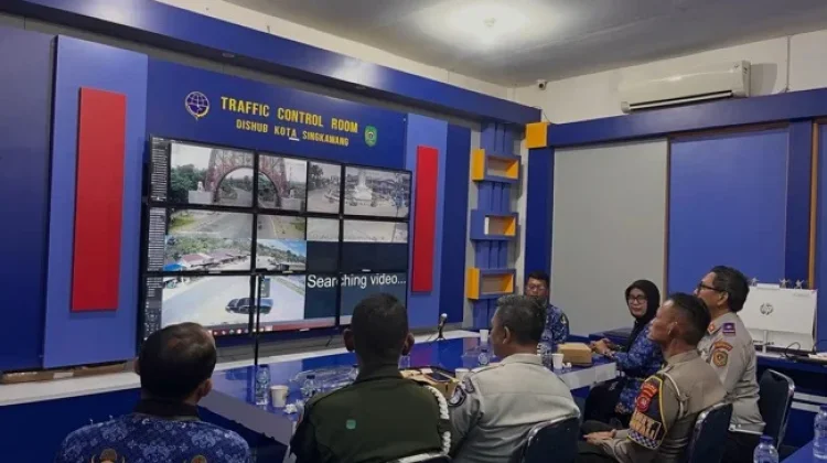 TOA CCTV, Dishub Singkawang Perkuat Pengawasan Tertib Lalu Lintas