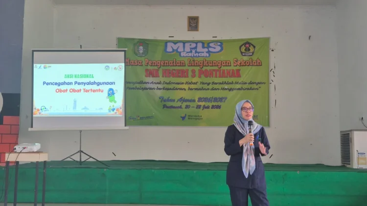 BBPOM di Pontianak Gelar Edukasi bagi Siswa-Siswi SMKN 3 Pontianak