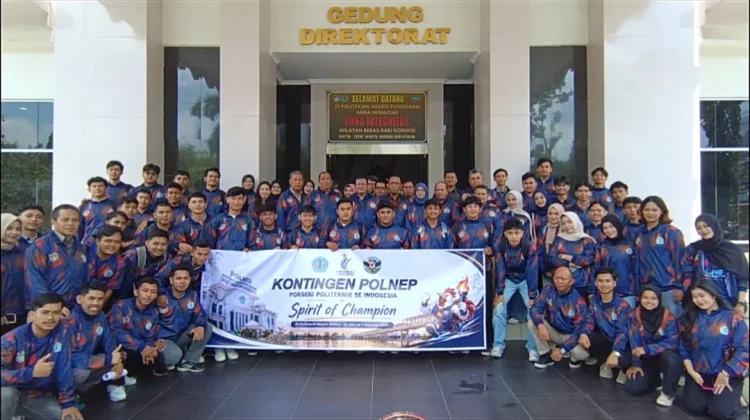 Puluhan Mahasiswa Polnep Siap Berlaga di Porseni XV Politeknik se-Indonesia