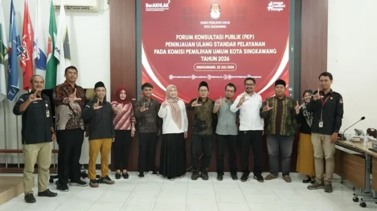 KPU Singkawang Gelar Forum Konsultasi Publik Bahas Standar Pelayanan Publik