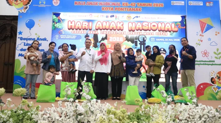 Pemkot Pontianak Tegaskan Komitmen Wujudkan Kota Ramah Anak pada Puncak HAN 2026