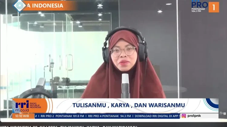 Penulis Pontianak Angkat Budaya Lokal Lewat Buku Tsanja Berisi Cerpen